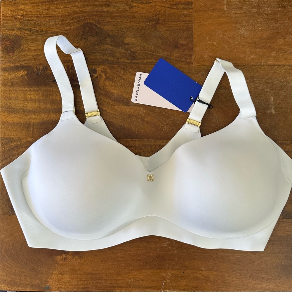 Honeylove CloudEmbrace White Bra size 42C NWT